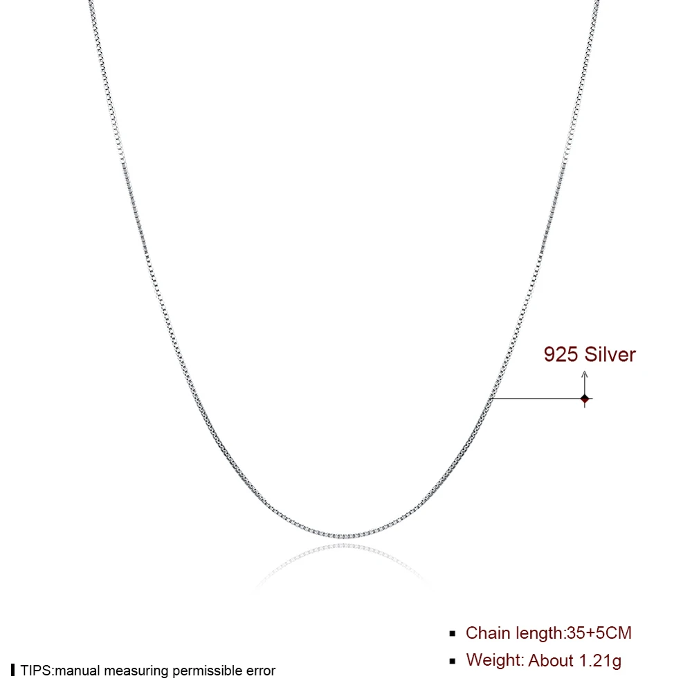 KASANIER 100% 925 sterling silver chain necklaces Hot sell Women necklace ladies free shipping | Украшения и аксессуары