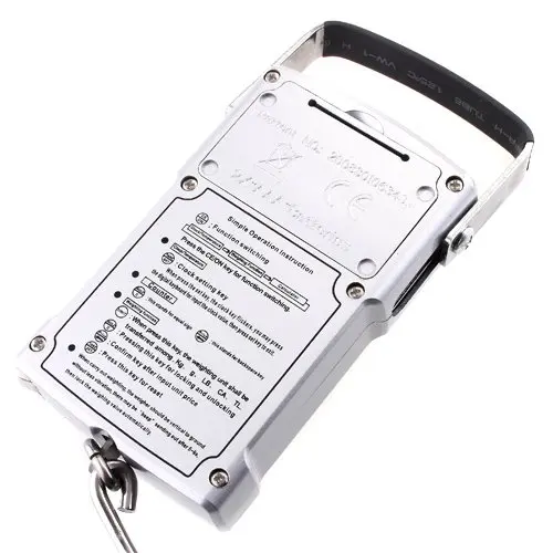 MYLB-портативные 50 кг 20 г LCD весовые весы крючок для рыбы Подвесные часы багажа |