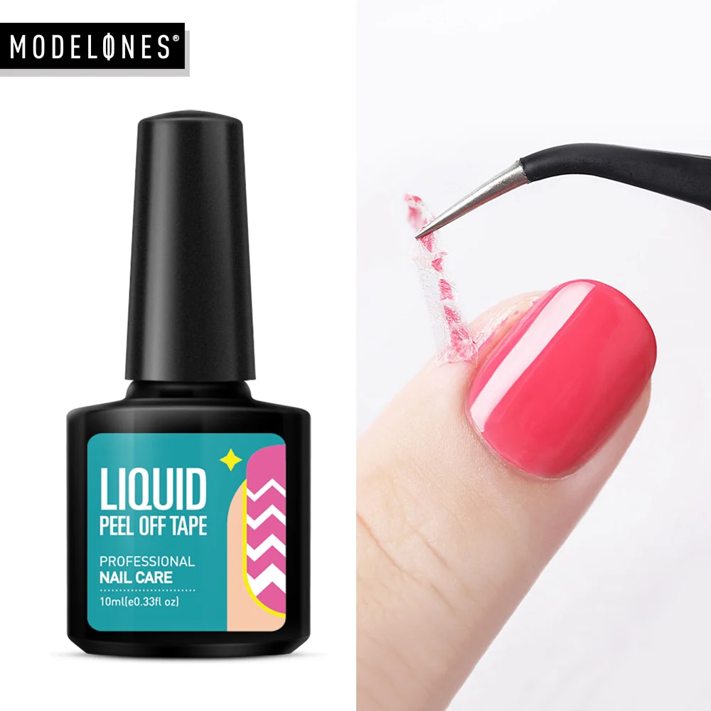 Латексные пилки для дизайна ногтей Modelones антизамерзающая защита кутикулы лак