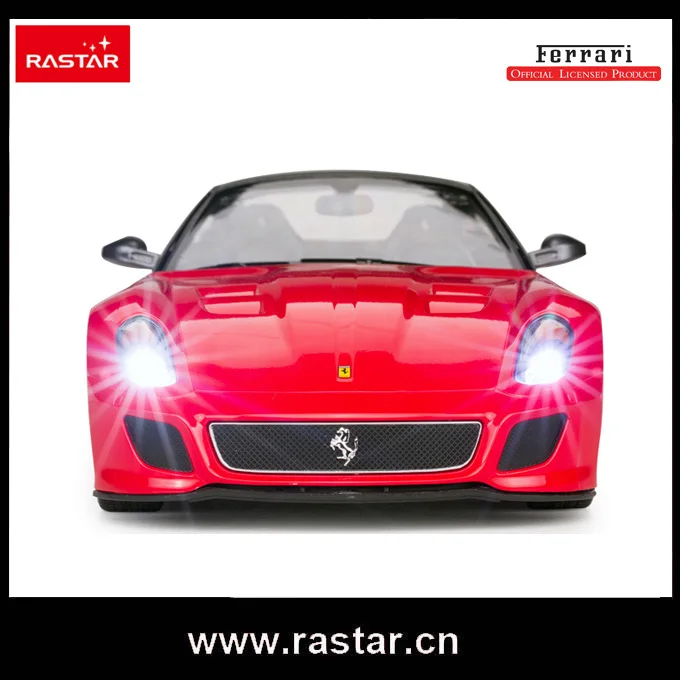 Растар лицензированный Ferrari 599 GTO 1:14 с задними огнями эмуляция игрушки