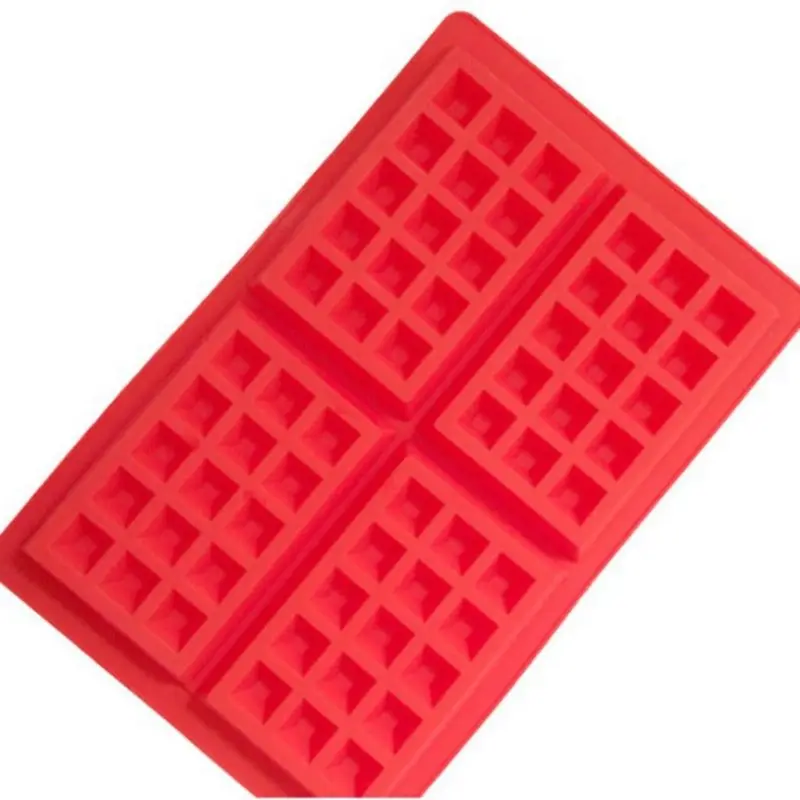 Вафли 4 с силикагелем силиконовый трафарет кекс выпечки Кондитерские