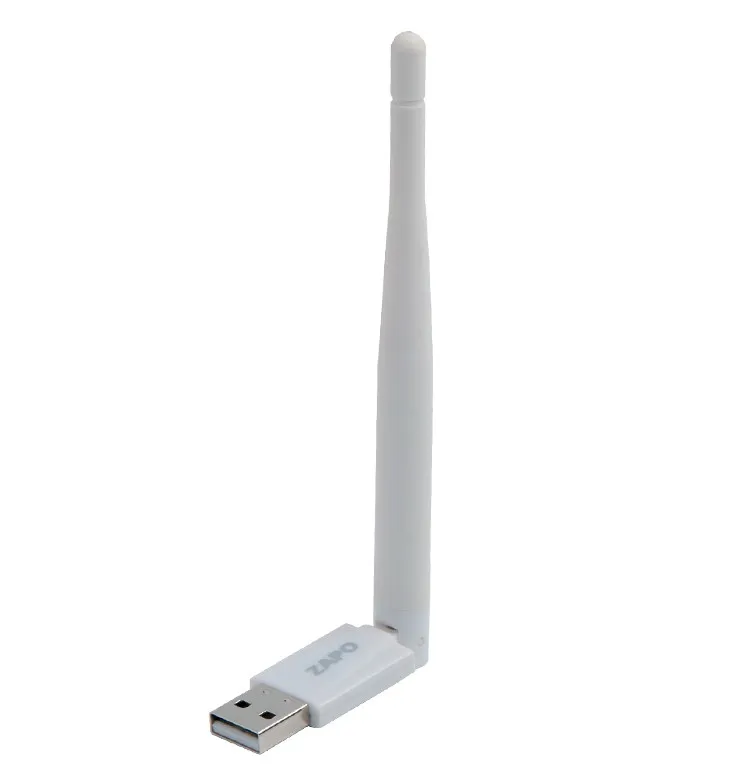 ZAPO 2.4G WIFI USB Colorful 150Mbps2dbi Адаптер антенны Беспроводной приемник 802.11n Сетевая карта для всех систем Windows Linux