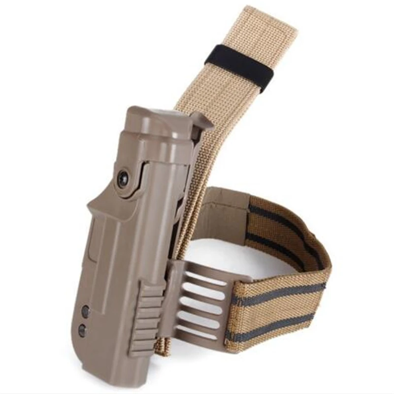 Новый стиль тактическая Шестерня Glock 17 18 19 21 22Gun ремень/Ножка Кобура Правая Рука