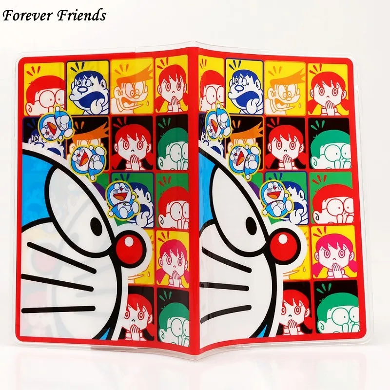 Набор для загранпаспорта Doraemon из ПВХ Обложка паспорта Мультяшные документы на
