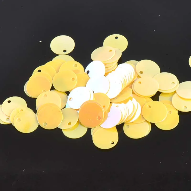 700 шт/23g 11 AB цвета круглые Блестки для рукоделия и шитья скрапбукинга lentejuelas 10 мм