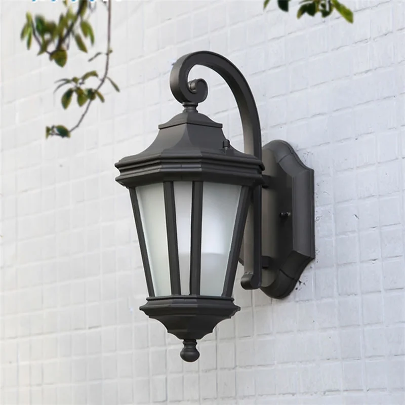 

European outdoor wall lamp simple outdoor outdoor wall exterior wall waterproof courtyard balcony aisle lights WF528444