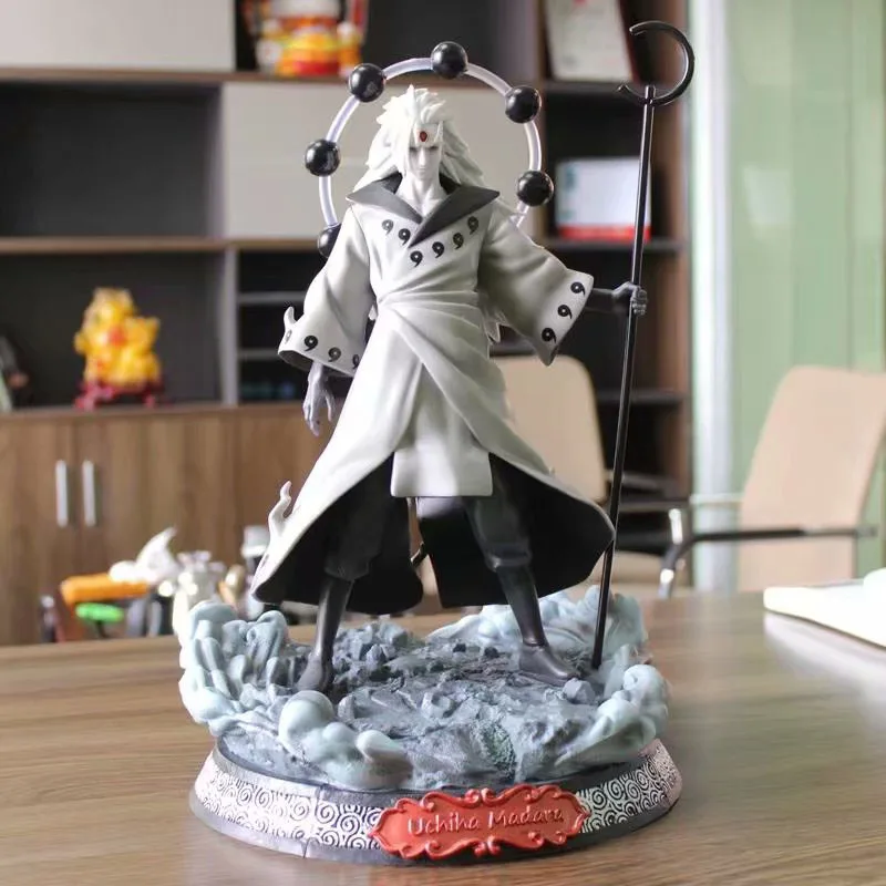 28 см аниме Наруто GK Учиха Мадара Rikudousennin Modo версия Obito фигурки модель