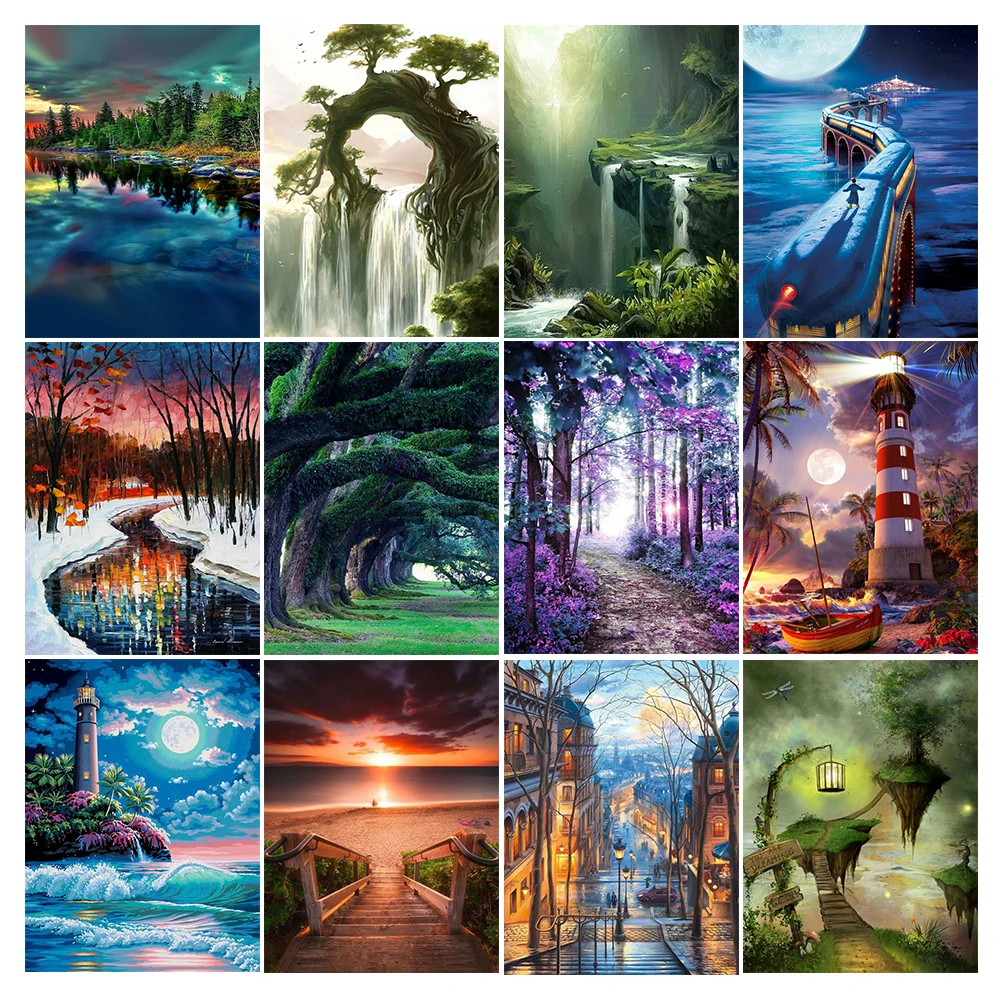 Алмазная вышивка 5d алмазная картина с натуральным бриллиантом полный