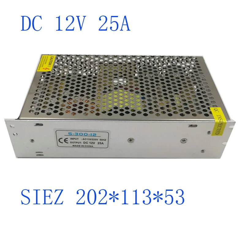 Светодиодный трансформатор постоянного тока 12 В небольшой светодиодный 5 А 15 25 3