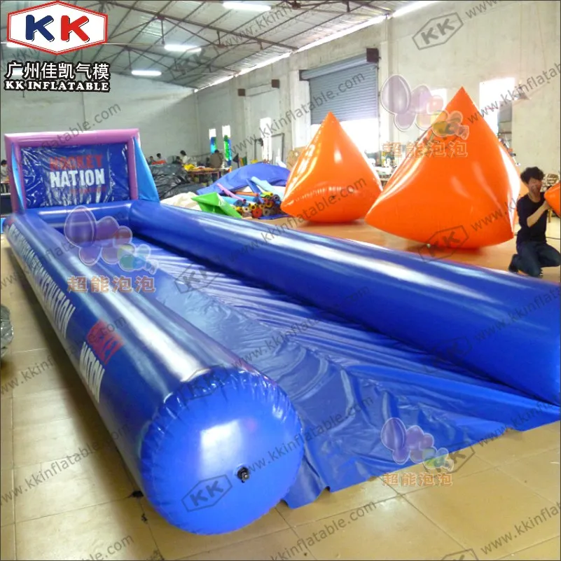 Индивидуальный надувной шар для боулинга Зорб с пузырьковым полем|inflatable bowling|ball