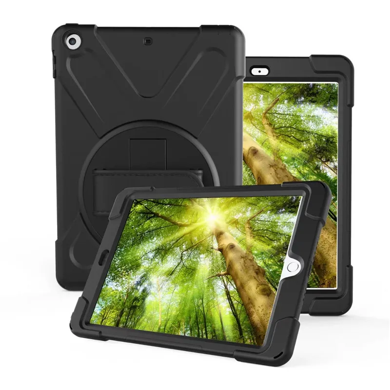 Для IPad 2/3/4 противоударный Детский защитный чехол для iPad2/3/4 сверхпрочный силиконовый Жесткий чехол с откидной подставкой