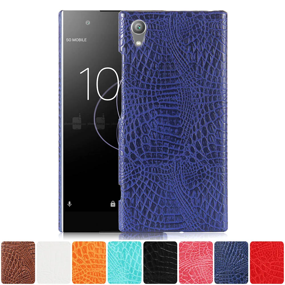 Кожаный чехол для Sony Xperia XA1 Plus Dual G3412 G3426 бампер телефона XA 1 Жесткий Чехол рамка