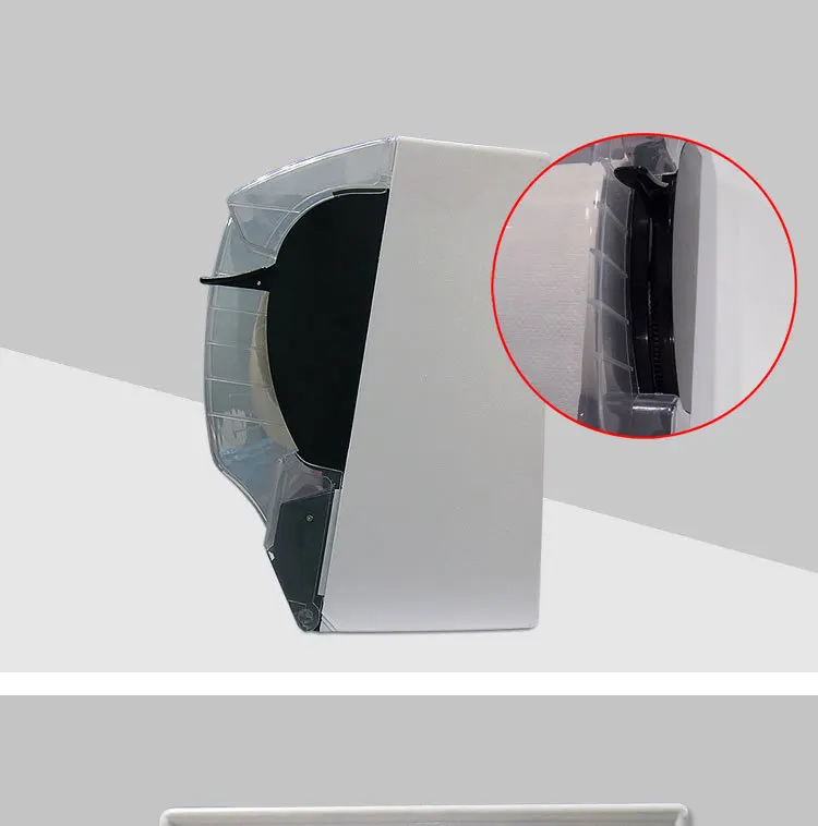 

Tissue box high-grade elegant wall-mounted paper towel paper towel holder pressure bar square hand towel tissue box Q-x-3393