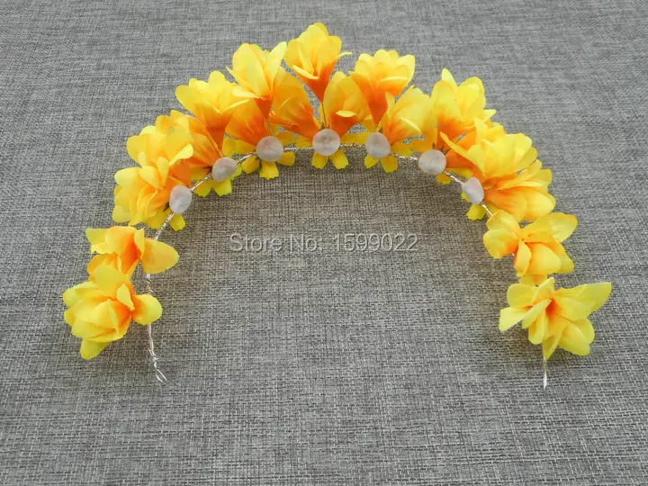 Цветочная корона принцессы ручной работы тиара для невесты Тиара волос