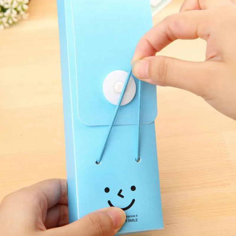 Милый школьный чехол для карандашей девочек карамельных цветов креативная сумка