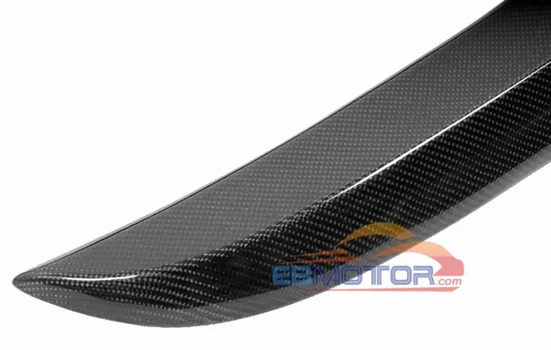 Настоящее углеродное волокно M5 стиль задний багажник загрузки спойлер Подходит
