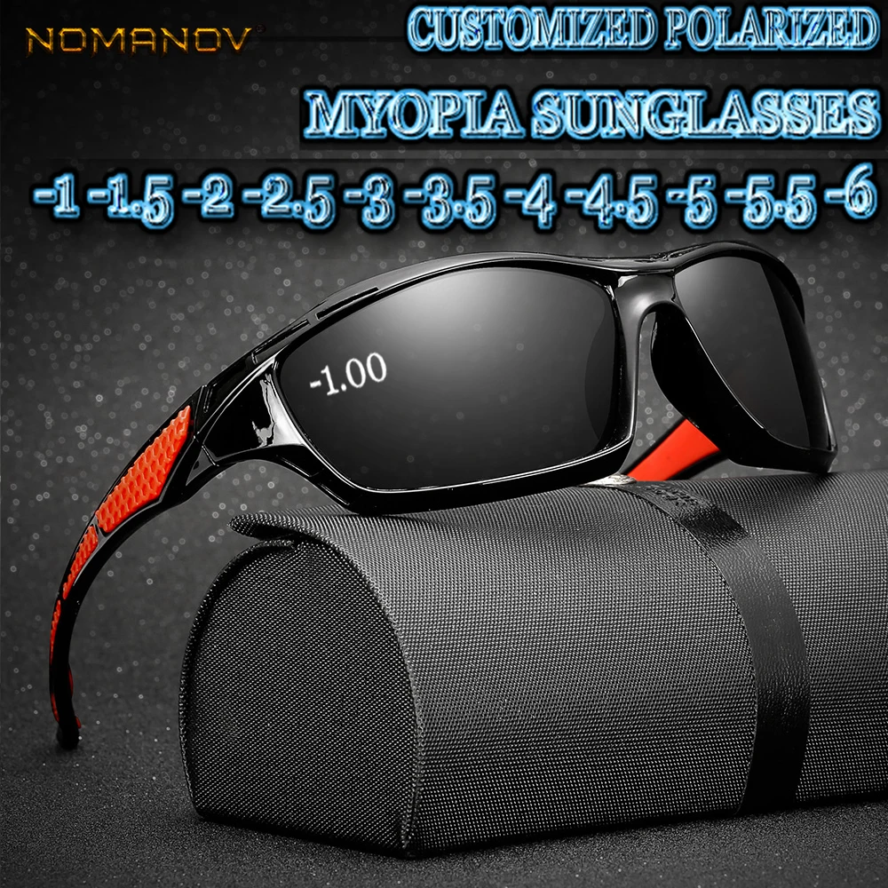 Oculos Masculino на заказ близорукость минус по рецепту поляризационные линзы с полным
