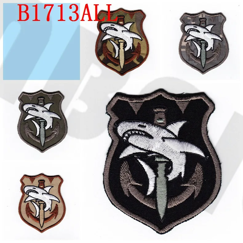 

Embroidery patch NSWDG DEVGRU Shark Morale tactics Military