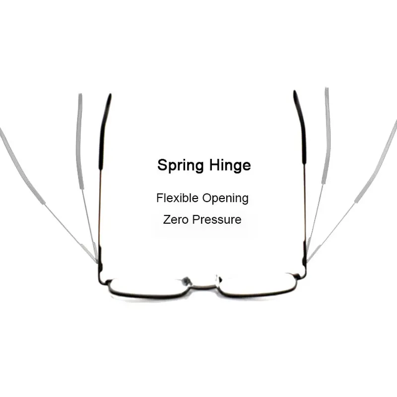 Мужские очки для чтения дальнозоркости прозрачные весенние с петлей + 1 00 50 2 3 4 |