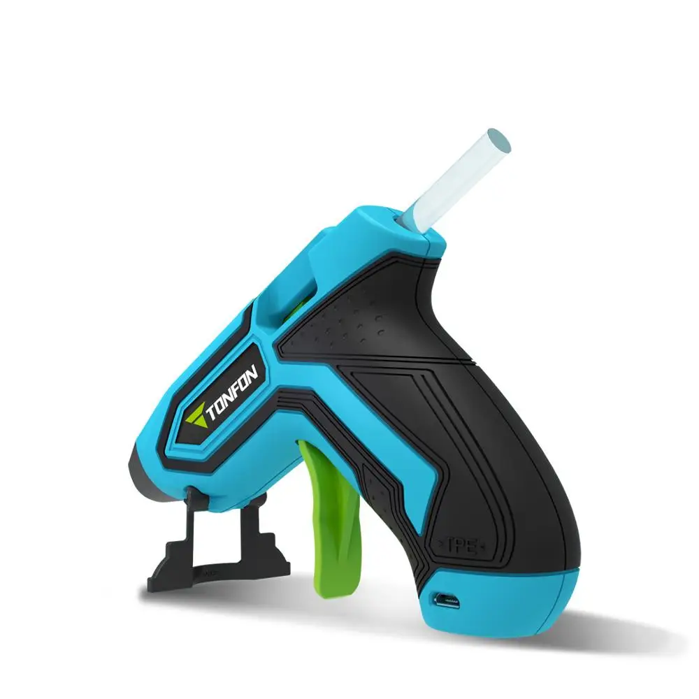 3 6 В литий ионный термоплавкий клеевой пистолет с 5 шт. палками ремонтный тепловой