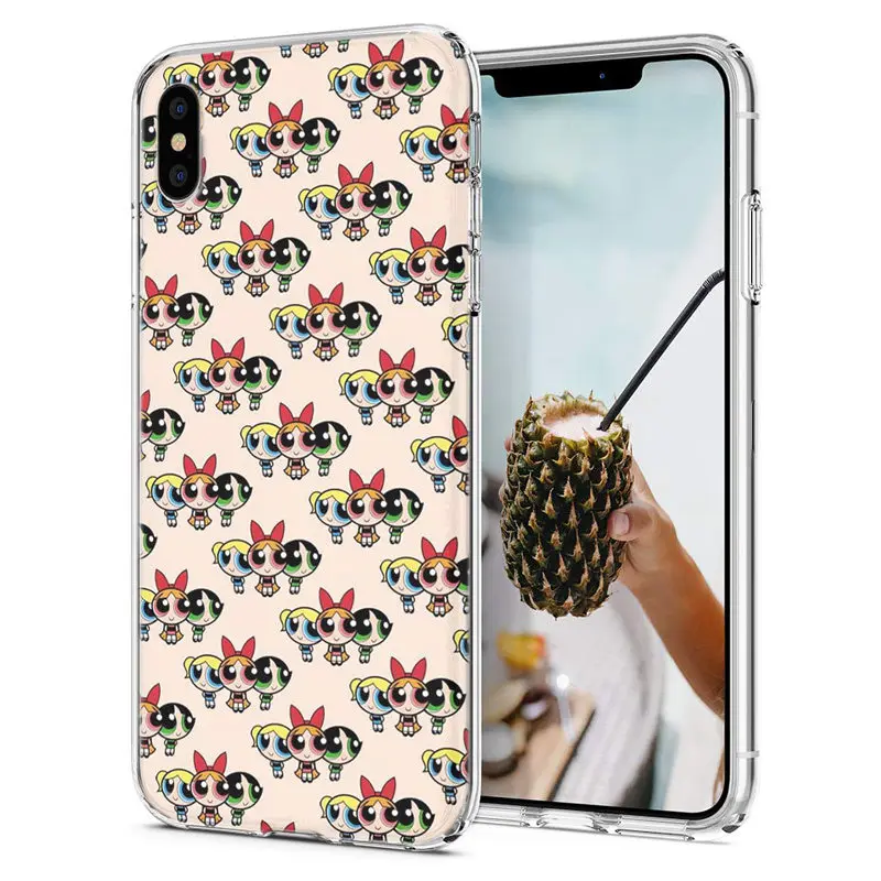Для iPhone X XS XR корпус Обложки Мода цветок кактуса ТПУ Мягкая силиконовая задняя