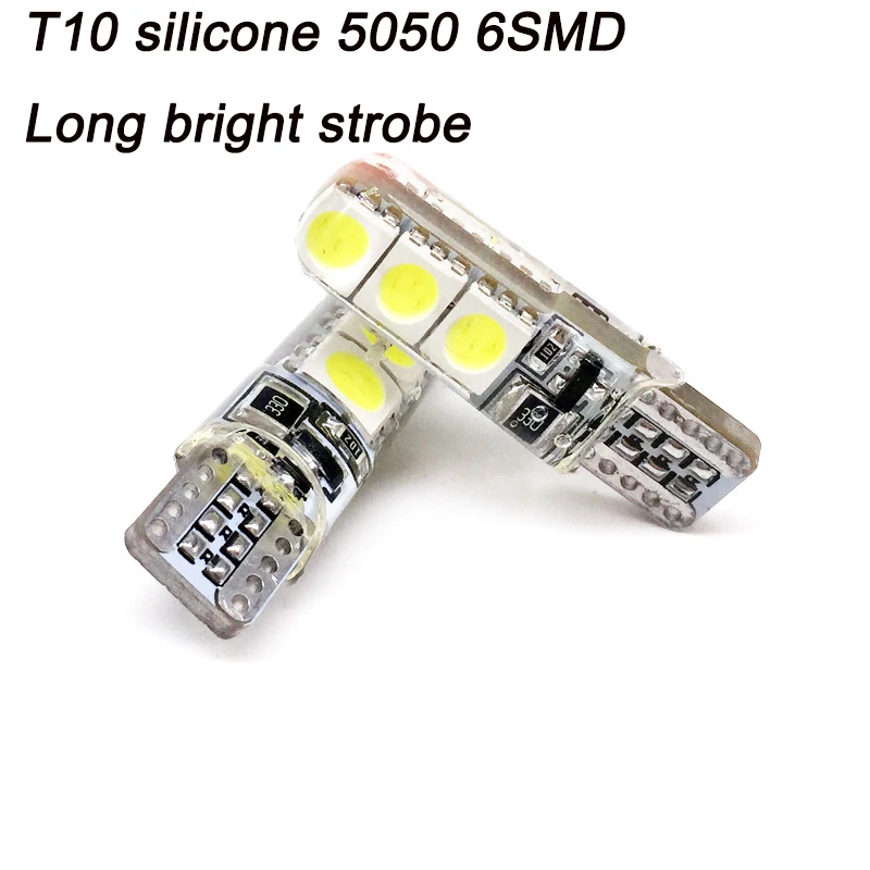 Автомобильный стиль 2 шт. 5050 6SMD CANBUS светильник свет интерьер светодиодный