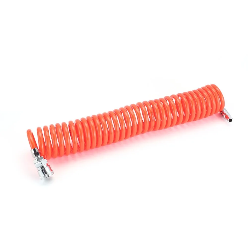 Пылезащитный пистолет пружинная труба для компрессора воздуха ToolFlexible PU Recoil