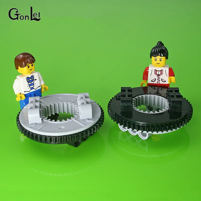 5 шт./лот технические детали для кирпича Moc вращающейся платформы набор
