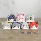 7 шт.компл. Mihoyo Kiana Himeko Yae Sakura Theresa Райден Мэй Мини искусственные игрушки украшение автомобиля