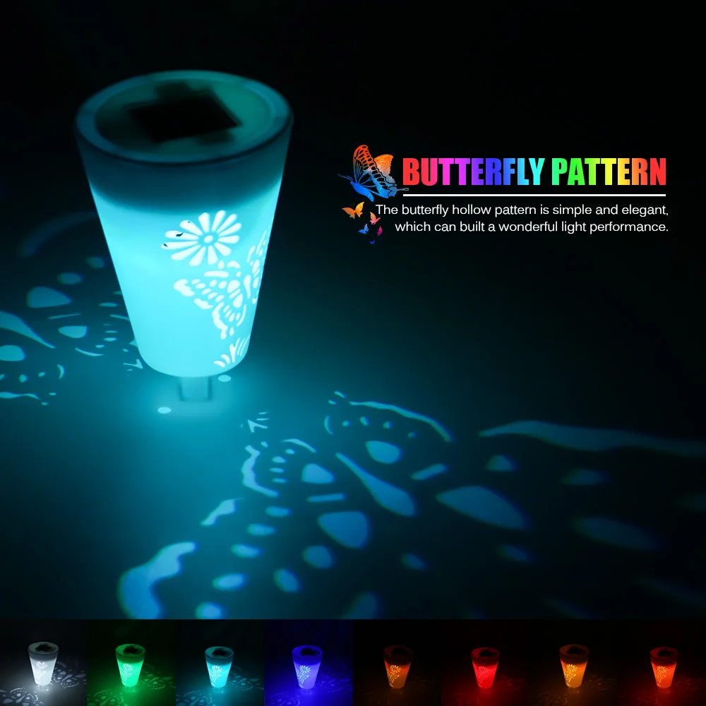 3 шт. настсветильник светильники для газона 7 цветов | Лампы и освещение