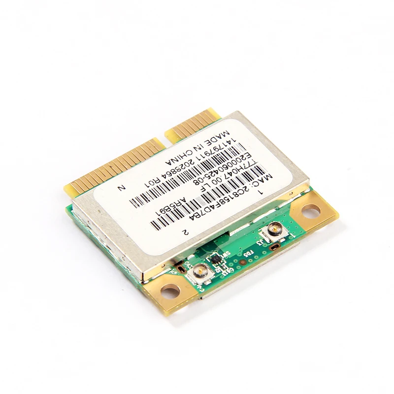 Atheros AR5009 AR5B91 AR9281 Wireless N 300 Мбит Wi Fi Половина Mini PCI e Карты М 802.11b/г/n Ноутбук Wlan Сети
