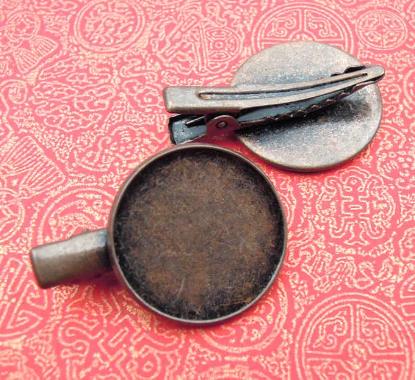 Blanks футболки для девочек Заколки волос металлический круглый ободок закрепки