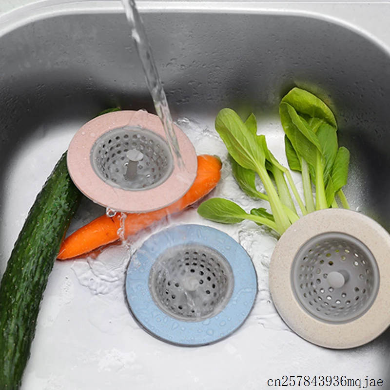 50pcs Kitchen Sink Filter Screen Floor Drain Hair Stopper Bath Catcher Hand Plug Strainer Cover Tool | Дом и сад