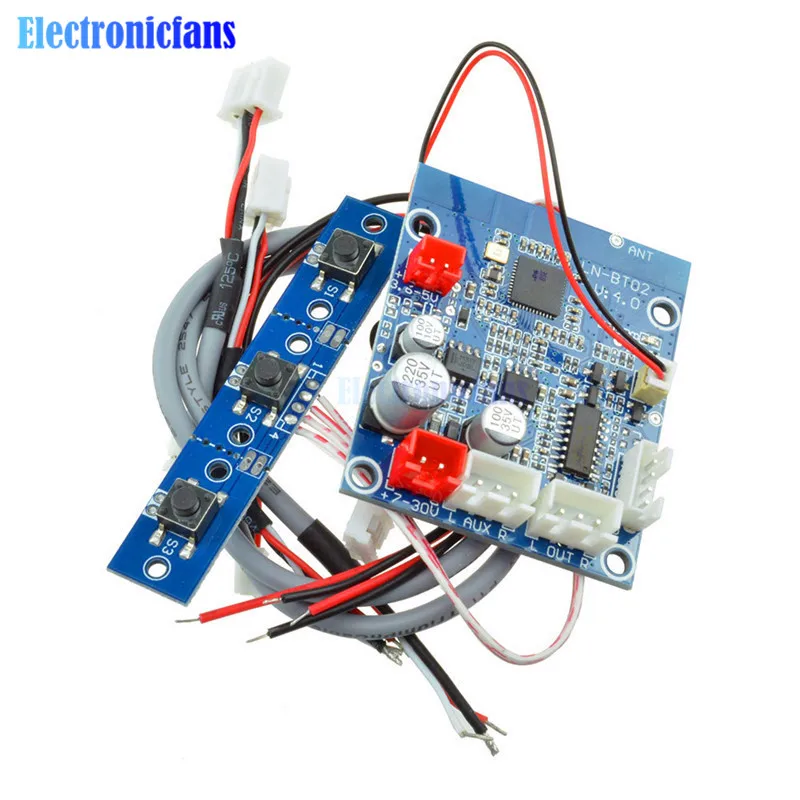 Плата аудиоресивера Bluetooth 4 0 беспроводной стерео звуковой модуль широкий