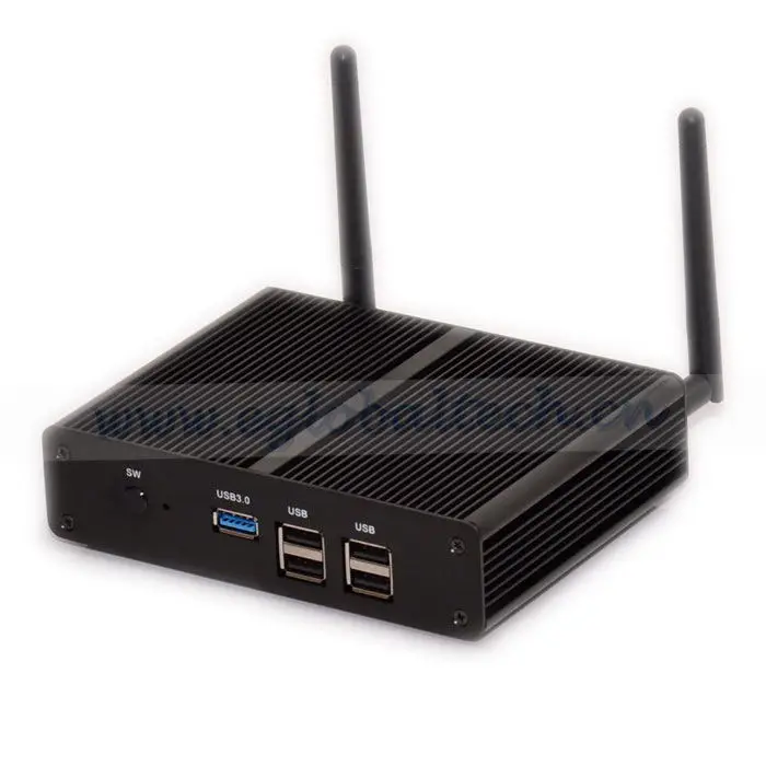 Низкая Стоимость Сети Компьютер с Intel Celeron N2810 Fanless BayTrail Мини PC USB/2.0 VGA HDMI RJ45 UMPC 4 Г RAM
