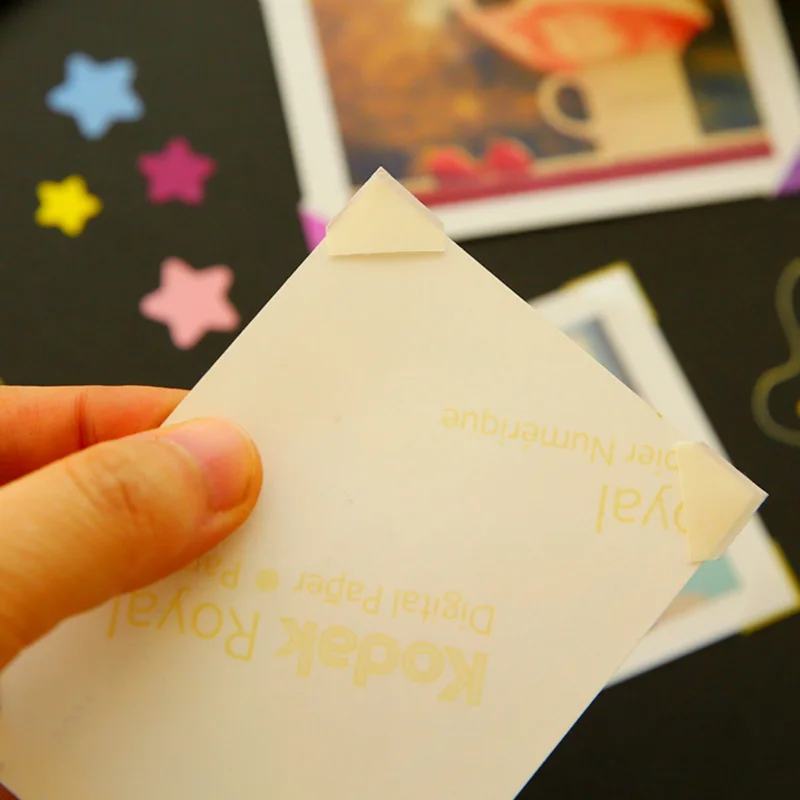 3 страницы (306 шт.) Фотоальбом для скрапбукинга защита углов сделай сам наклейка