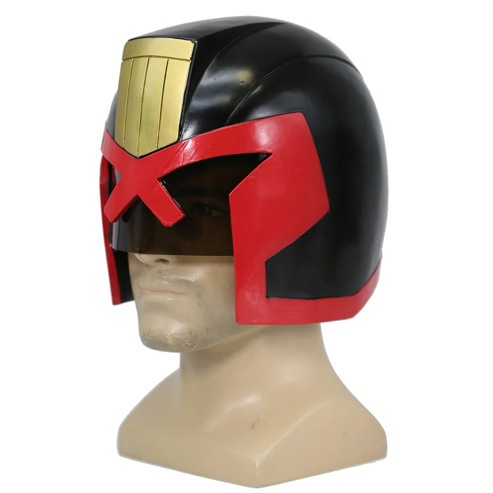 Косплей маска Coslive косплей для Хэллоуина судейский шлем Dredd с полной головкой