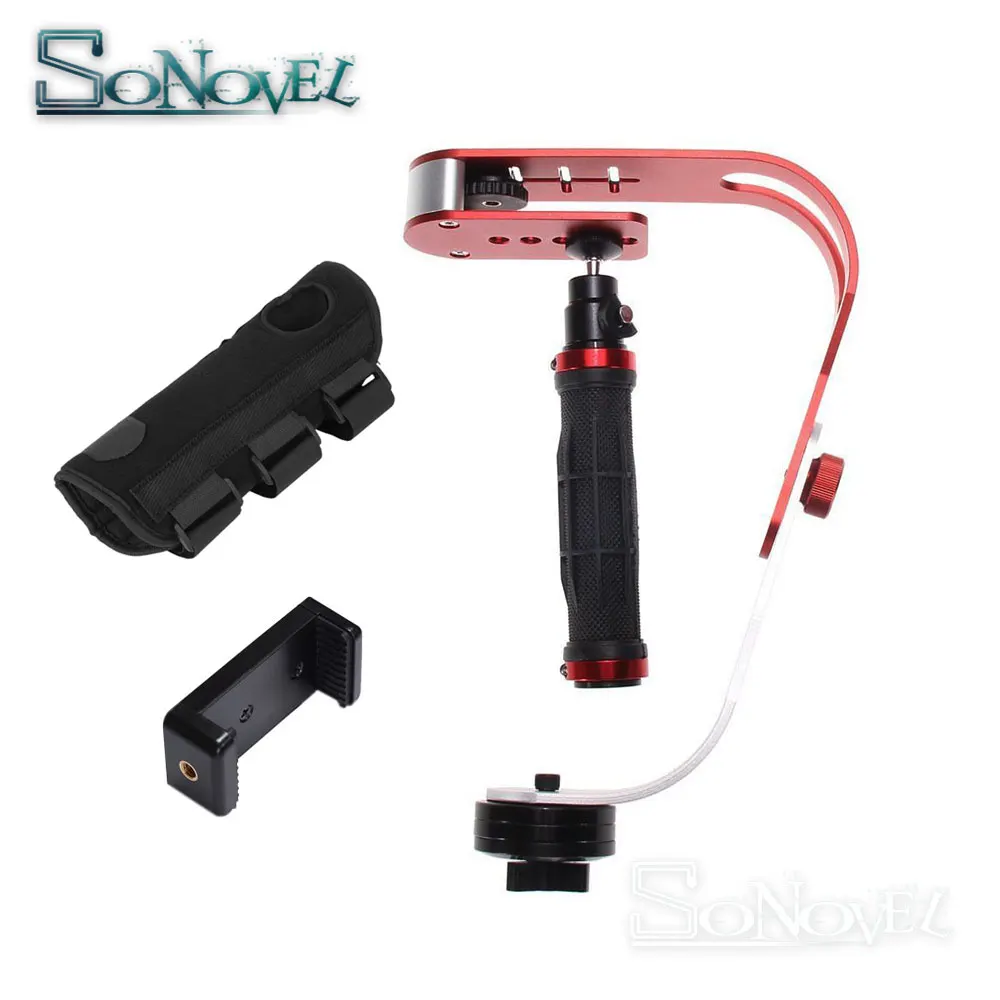 Ручной Стабилизатор для видеокамеры Steadicam Стабилизатор для цифровой камеры HDSLR DSLR видеокамера DV мобильный телефон+ перчатки