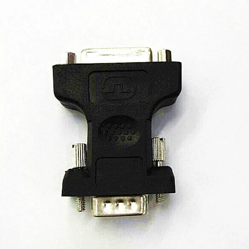 Новый DVI(24 + 5) двойной разъем гнездо на VGA 15 монитор для мужчин адаптер конвертер HDTV