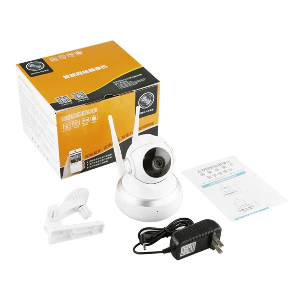 Human Body Sensor 720P Wireless Intelligent Monitor Home Security HD IP Camera With LED Smart WiFi Audio CCTV |