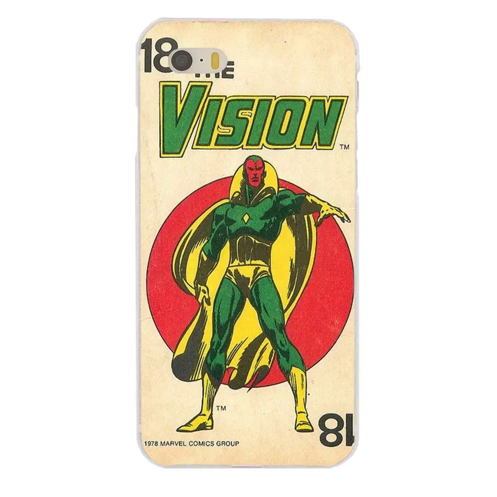 Marvel Super Heros Poker Card Тор Железный человек ТПУ чехлы Капа для Apple iPhone 4 4S 5 5C 5S SE 6 6S 7 8 Plus X