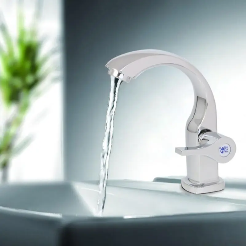 Kitchen 1/2" Connect Basin Faucet Deck Mounted Single Cold Water Tap Chrome Plated | Обустройство дома
