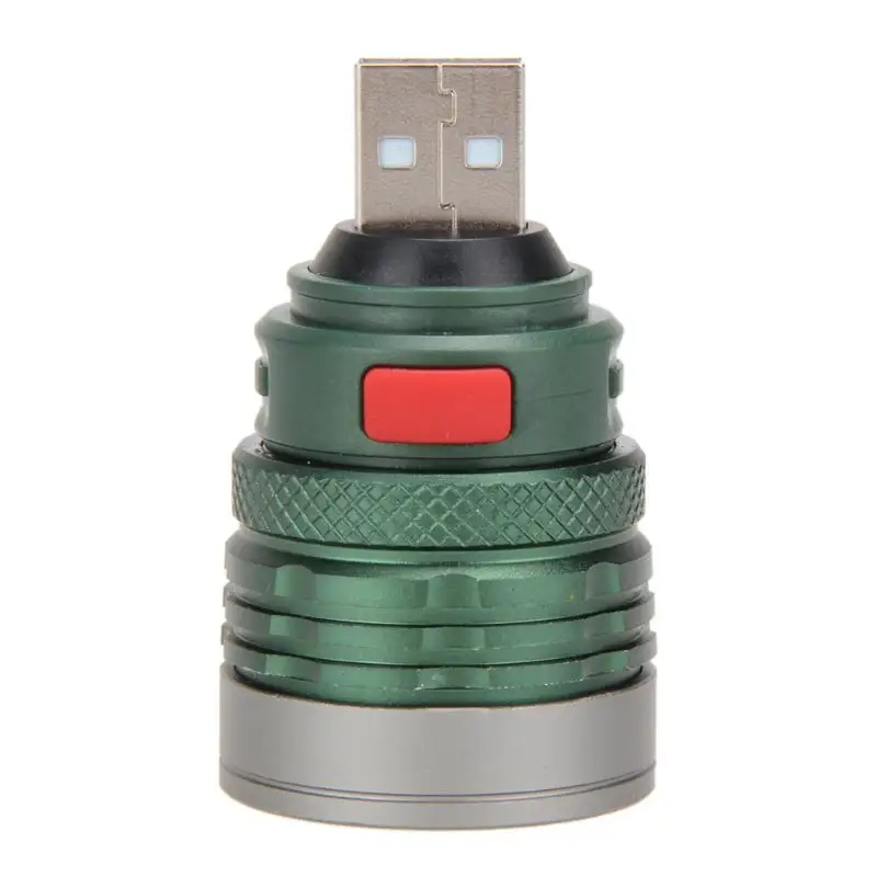 Мини USB светодиодный светильник-вспышка с 3 режимами, Портативные велосипедные фары, лампы 3 Вт, расширяющийся перезаряжаемый передний велосипедный светильник фонарь, ручка, светильник