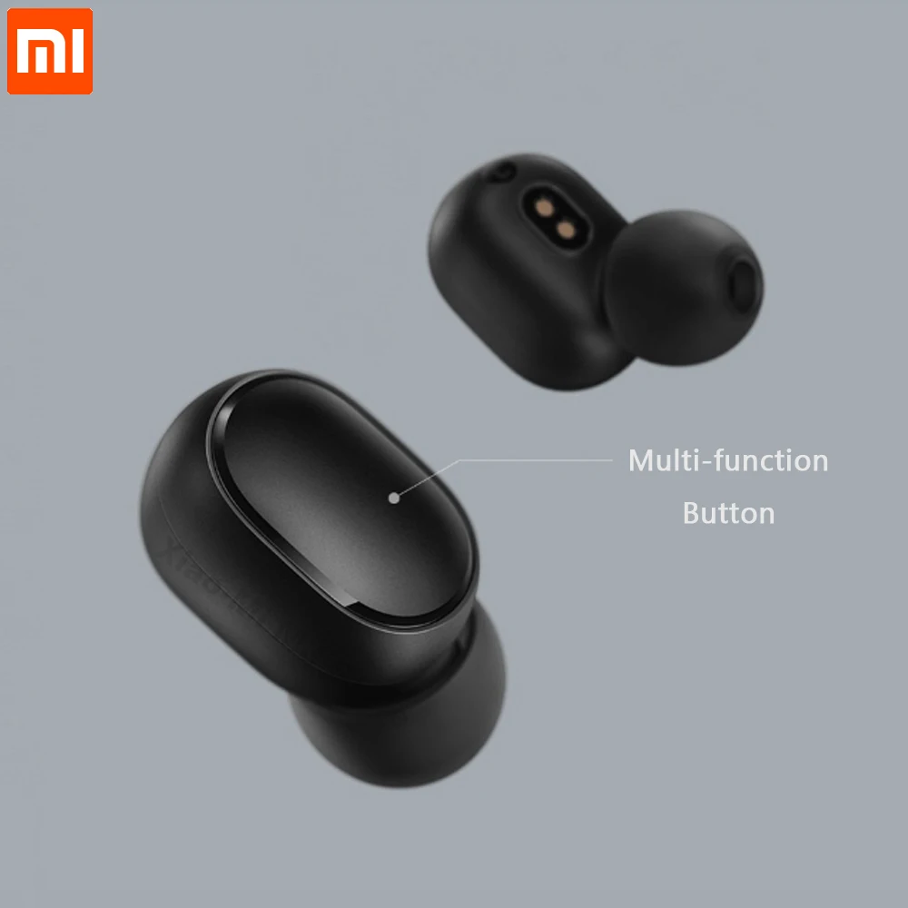 Xiaomi Redmi Airdots True беспроводной TWS Bluetooth 5,0 наушники DSP активная шумоподавление Гарнитура микрофон наушники AI управление