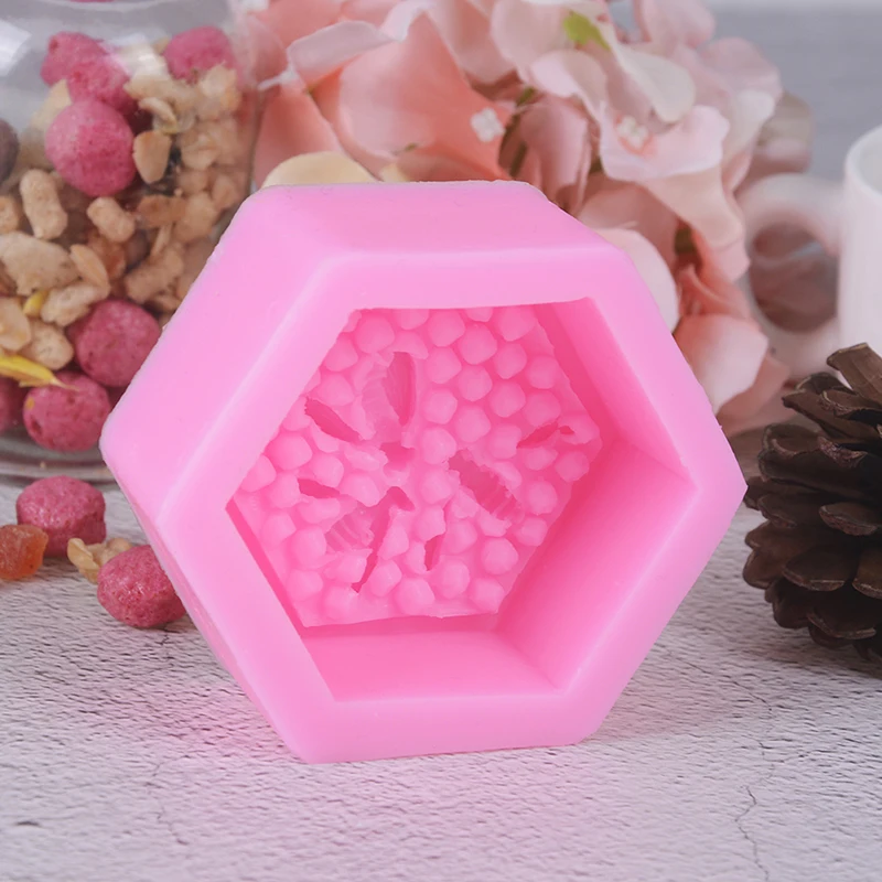 Силиконовые формы для мыла в виде пчелы смолы глины свечи форма помадки шоколада