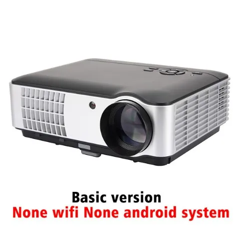 Цвет2 RD-806 HD светодиодный проектор, портативный 720P HD домашний кинотеатр проектор, опционально Android 6,0 Bluetooth wifi Miracast Airplay проектор - Цвет: Цвет2