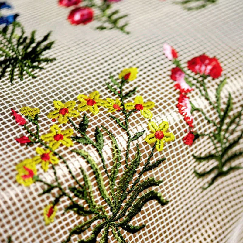 Кружева гипюровые черные водорастворимые в британском сельском стиле | Дом и сад