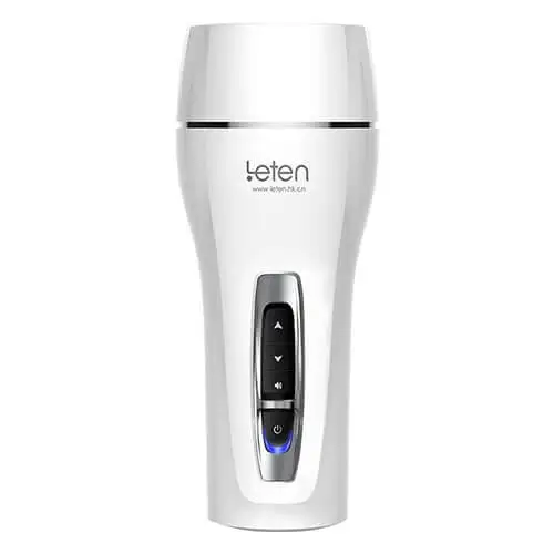 Реалистичная Вагина Leten с USB-зарядкой 10 режимов вибрации интимная говорящая