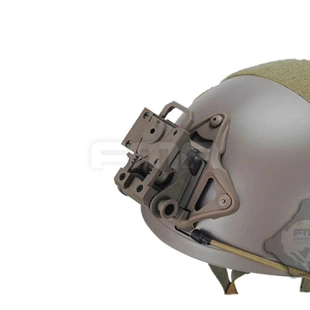 Новинка крепление FMA L4G24 NVG 100% пластиковый Тактический шлем аксессуары TB1012 DE/BK