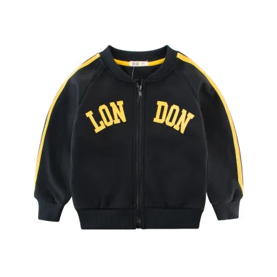 Baby Boy Clothes Boys Jackets Spring Letter Printed Kids Outwear Children Brand Coats Baseball Sweatshirts Outerwear |